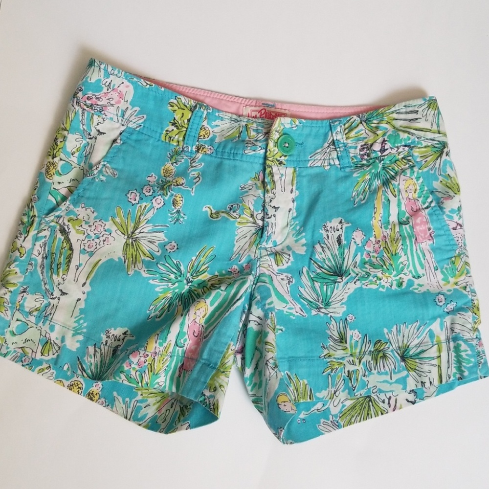 Lilly Pulitzer Jungle Glam shorts